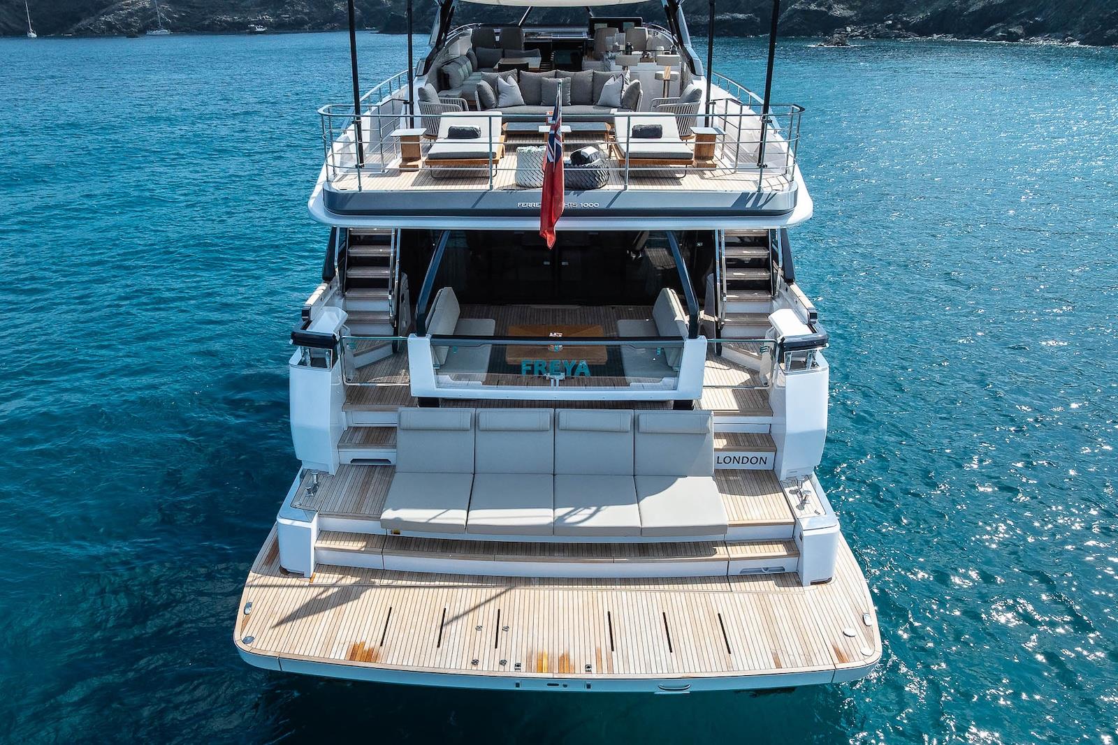 2025 FERRETTI YACHTS 1000 